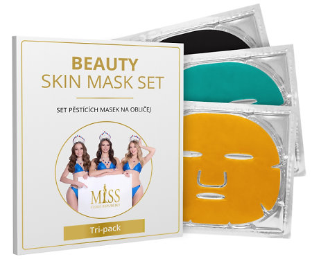 Brazil Keratin Set of Face Masks Miss Czech Republic Set pflegender Gesichtsmasken