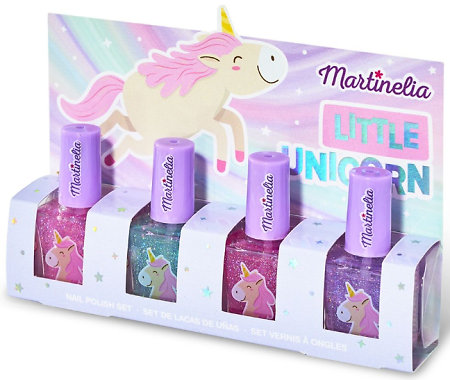 Martinelia Little Unicorn nail Polish Lote dětská sada laků na nehty - unicorn