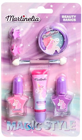 Martinelia Unicorn Beauty Basics Lote Kinderset mit Kosmetikzubehör