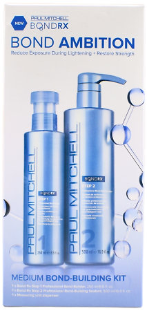 Paul Mitchell Bond RX Medium Professional Bond Rx Set sada pro poškozené a chemicky ošetřené vlasy