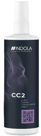 Indola CC2 2-In1 Color Conditioning Spray bezoplachový kondicionér v spreji na farbené vlasy