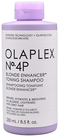 Olaplex No. 4P Blonde Enhancing Toning Shampoo fialový šampón proti žltým tónom