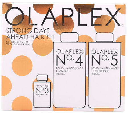 Olaplex Strong Days Ahead Kit Kosmetikset für kräftiges und gesünder aussehendes Haar