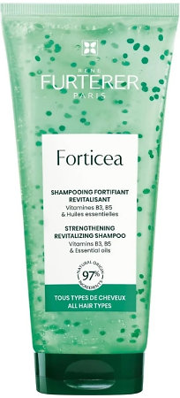 Rene Furterer Forticea Strengthening Revitalizing Shampoo vitalizujúci a posilňujúci šampón s vitamínmi a esenciálnymi olejmi