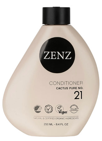 ZENZ Organic Cactus Pure Conditioner No. 21 hypoallergenic hydrating conditioner, fragrance-free