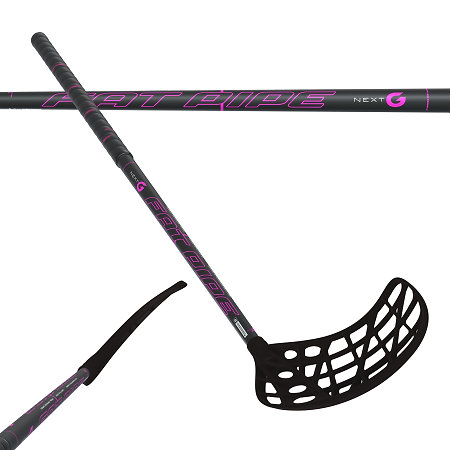 Fat Pipe NEXT-G 29 CTRL black/neon pink Florbalová hůl