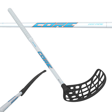 Fat Pipe CORE 27 CTRL white/blue Florbalová hokejka