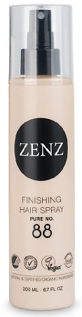 ZENZ Organic Finishing Hair Spray Pure No. 88 hair spray with medium hold
