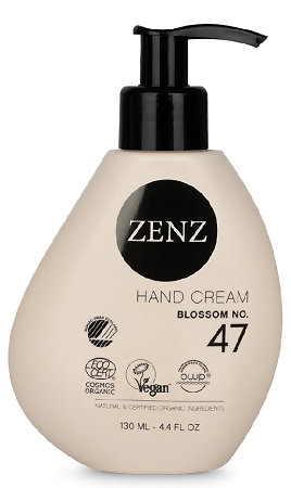 ZENZ Organic HAND CREAM BLOSSOM NO. 47 Feuchtigkeitsspendende Handcreme