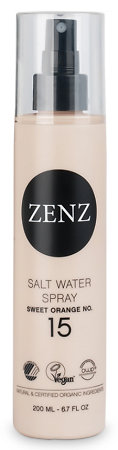 ZENZ Organic Salt Water Spray Sweet Orange No. 15 slaný sprej s vůní pomeranče pro všechny typy vlasů