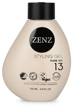 ZENZ Organic Styling Gel Pure No. 13 přírodní stylingový gel bez parfemace