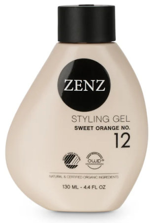 ZENZ Organic Styling Gel Sweet Orange No. 12 vyživující stylingový gel s tepelnou ochranou