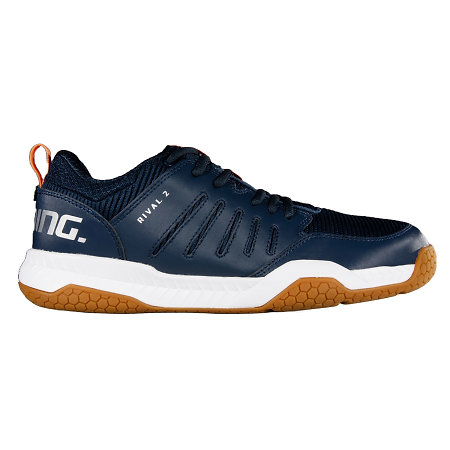 Salming Rival 2 SR Navy/Nectarine Sálová obuv
