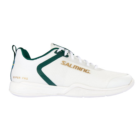 Salming Viper Pro White/Green Hallenschuhe