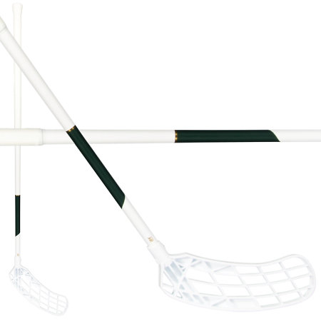 Salming Novalite Quest1 F29 White/Green Florbalová hůl