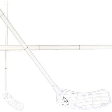 Salming Nitrolite Hawk F27 White/Silver Floorball Schläger
