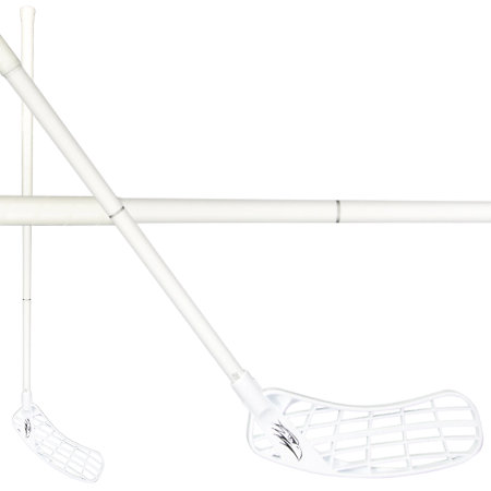Salming Nitrolite Hawk F30 JR White/Silver Floorball stick
