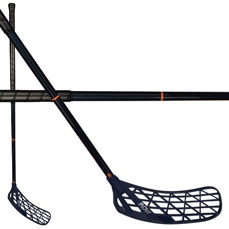 Salming Midlite Flow F29 Navy/Nectarine Floorball stick