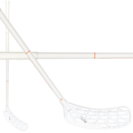 Salming Midlite Flow F29 White/Nectarine Florbalová hůl