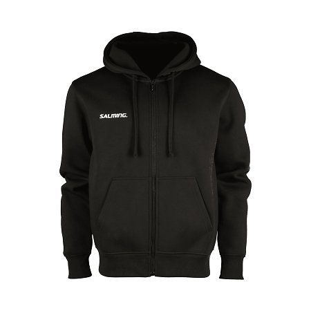 Salming Core Zip Hood Black Mikina s kapucí