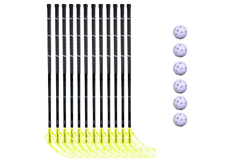 Unihoc CHALLENGER 29 black Florbalová sada