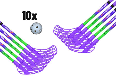FLOORBEE Albatross Starter + Balls Florbalová sada