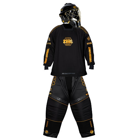 Zone floorball PRO3 SUPERWIDE set with HELMET Brankářský set s přilbou