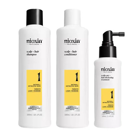 Nioxin Trial Kit System 1 XXL 3-fázový systém XXL - systém 1