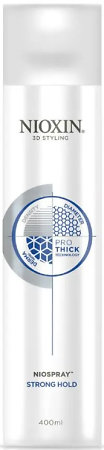 Nioxin Styling Pro Thick Technology Niospray Strong Hold Starker Halt Haarspray