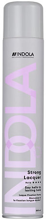 Indola Strong Lacquer Hold Vegan Lack mit feinem Sprühnebel für Halt und Glanz