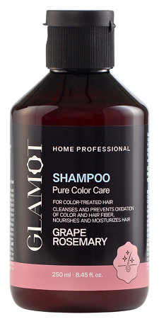 Glamot Pure Color Care Shampoo šampón pre farbené a chemicky ošetrené vlasy
