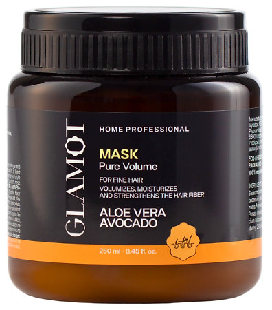 Glamot Pure Volume Mask maska pre objem a vitalitu vlasov