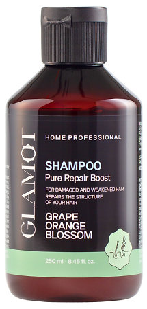 Glamot Pure Repair Boost Shampoo regenerační šampon pro poškozené vlasy