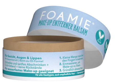 Foamie MakeUp Removing Balm Magic Cleanse tuhý odličovací balzám pro všechny typy pleti
