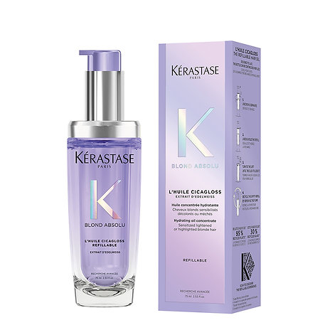 Kérastase Blond Absolu L'huile Cicagloss vlasový olej pre hydratáciu a posilnenie blond vlasov
