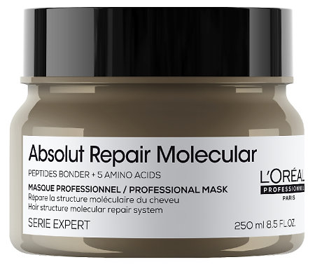 L'Oréal Professionnel Absolut Repair Molecular Rinse-off mask maska na vlasy pre obnovu štruktúry vlasov