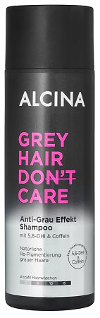 Alcina Anti-Grau Effekt Shampoo šampon k redukci šedivých vlasů a jejich tónování