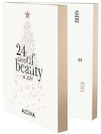 Alcina Advent Calendar 24 Days of Beauty & Joy christmas advent cosmetic calendar