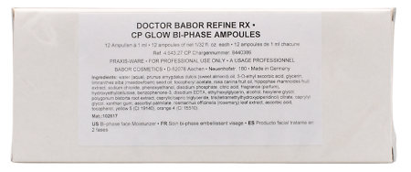 Babor Doctor Refine RX Glow Bi-Phase Ampoules RX dvojfázová starostlivosť pre rozjasnenie pleti