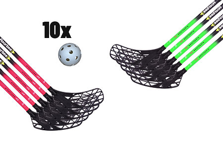 FLOORBEE Albatross 36 JR + Balls Florbalová sada