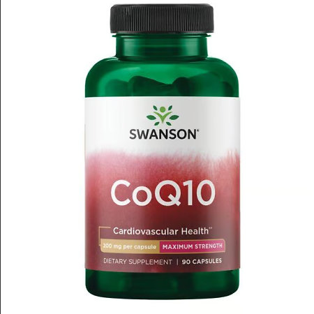 Swanson CoQ10 Nahrungsergänzungsmittel mit CoQ10