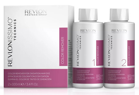 Revlon Professional Revlonissimo Technics Color Remover Schonender zweikomponentiger Entferner für unerwünschte Haarfarbe