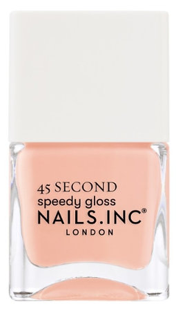 Nails Inc. London 45 Second Speedy Gloss rýchloschnúci lak na nechty so starostlivosťou o nechty
