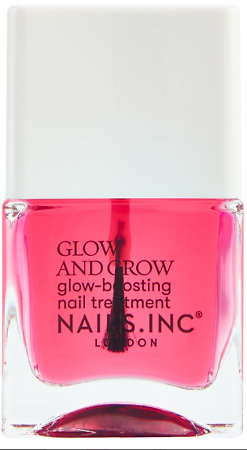 Nails Inc. London Glow And Grow Wachstums - und Glanzkur für die Nägel