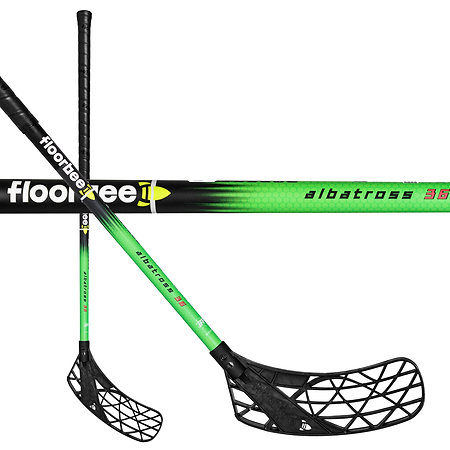 FLOORBEE Albatross 36 JR Green Florbalová palica