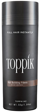 Toppík Hair Building Fibers keratínový púder na zakrytie rednúcich oblastí
