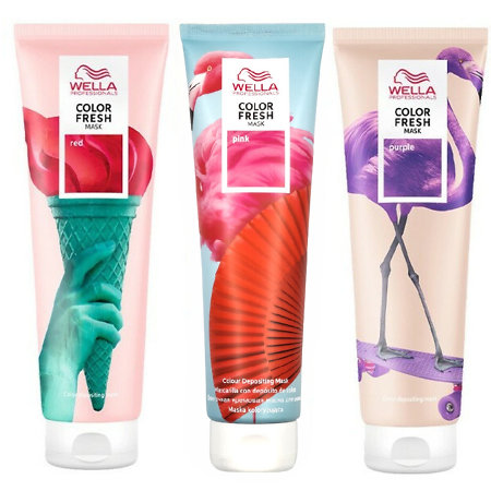 Wella Professionals Color Fresh Mask Bold syto farbiaci a ošetrujúca maska na vlasy