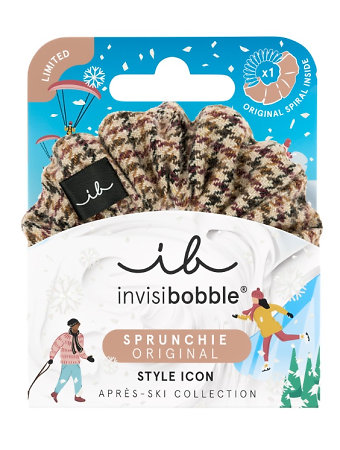 Invisibobble Aprés-Ski Jacquard elegantná gumička do vlasov