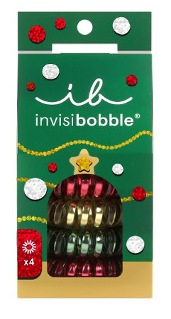 Invisibobble Jingle Spiral Haargummis mit Metallic-Farbtönen