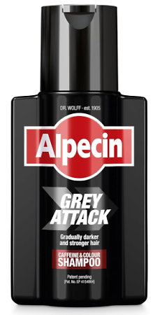 Alpecin Grey Attack Coffein & Color Shampoo Farbshampoo mit Koffein